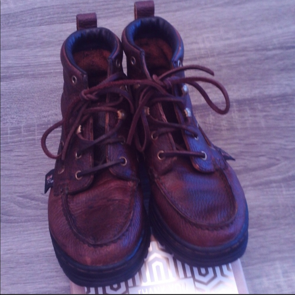 Justin Chucka Lace Ups Boots